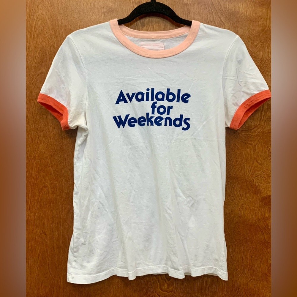 ban.do White Ringer graphic t-shirt
